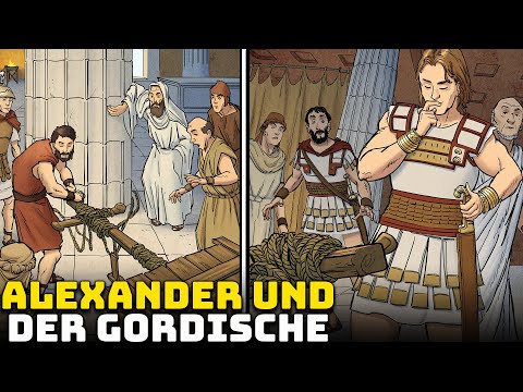 Alexander und die Herausforderung des Gordischen Knotens