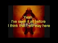 Tantric - I'll Stay Here Lyrics