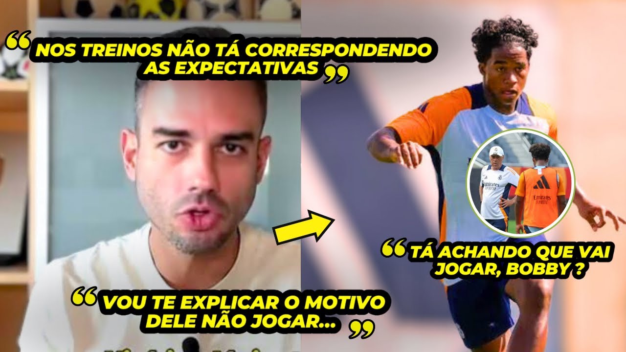 IMPECÁVEL ESSA ANÁLISE DO MARCELO BECHLER DESSA FASE DO ENDRICK NO REAL !