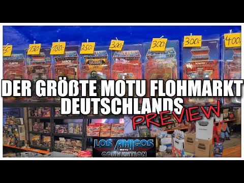 Preview! Der GRÖßTE MOTU FLOHMARKT Deutschlands! Los Amigos 3 Convention!