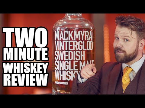 MACMYRA VINTERGLOD SWEDISH SINGLE MALT WHISKY - TWO MINUTE WHISKEY REVIEW