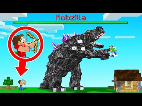 We CREATED The NEW STRONGEST Minecraft BOSS! (Mobzilla)