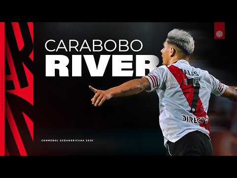 CARABOBO 1 - RIVER 2 | Gol de SALAS sobre la hora para sellar la victoria
