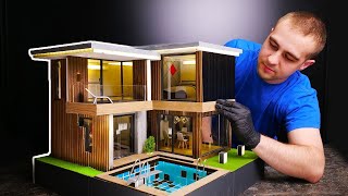 DIY MINI-HAUS-BAU KOMPLETT MIT MÖBELN VON 5-MINUTEN-TRICKS