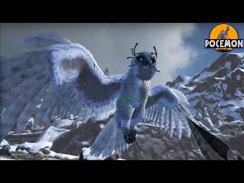 Ark Extinction Snow Owl Taming! The BETTER Argent