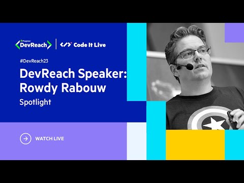Dancing to the JavaScript Beat | DevReach Speaker Spotlight: Rowdy Rabouw | Ep. 10