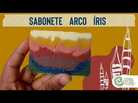SABONETE Cold Process ARCO-ÍRIS