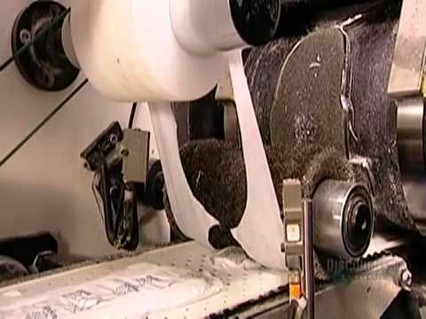 How sanitary pads are made