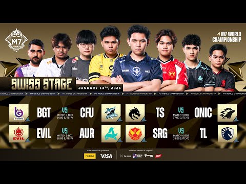 🔴 LIVE | SWISS STAGE DAY 4 | M7 World Championship | (ENG)