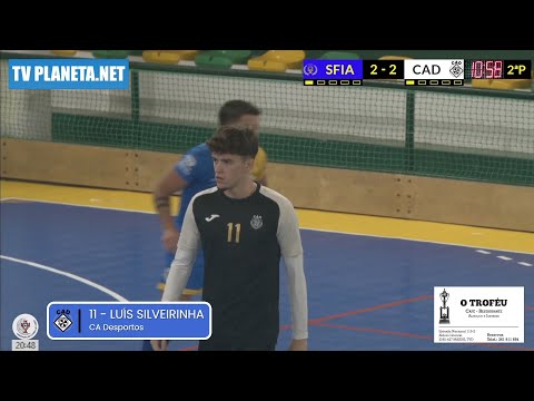 Golos Futsal: SFIA 2x3 CAD - 1ª Divisão AFL 2024/25