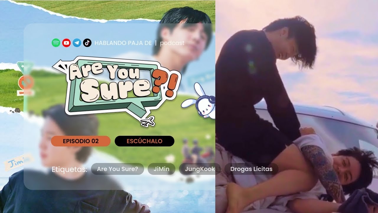 JIMIN Y JUNGKOOK VAN DE VIAJE POR UNA ESPONJA 🛵🧽 | ARE YOU SURE?! 🐰🐣 | RESÚMEN EP. 2