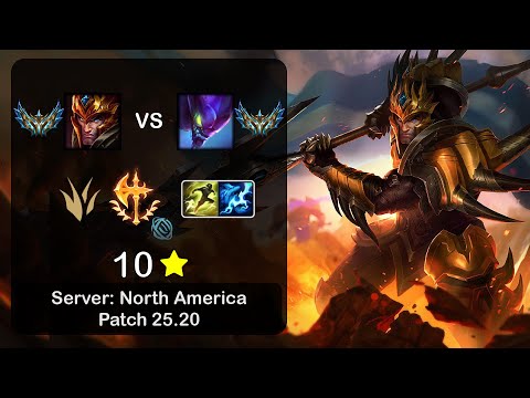 Jarvan IV Jungle vs Kha'Zix - NA Challenger - Patch 25.20