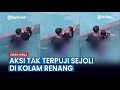 Viral, Video Aksi Tak Terpuji Sejoli di Kolam Renang