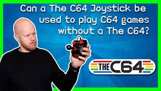 Can a TheC64 joystick be used to play C64 games without a TheC64?