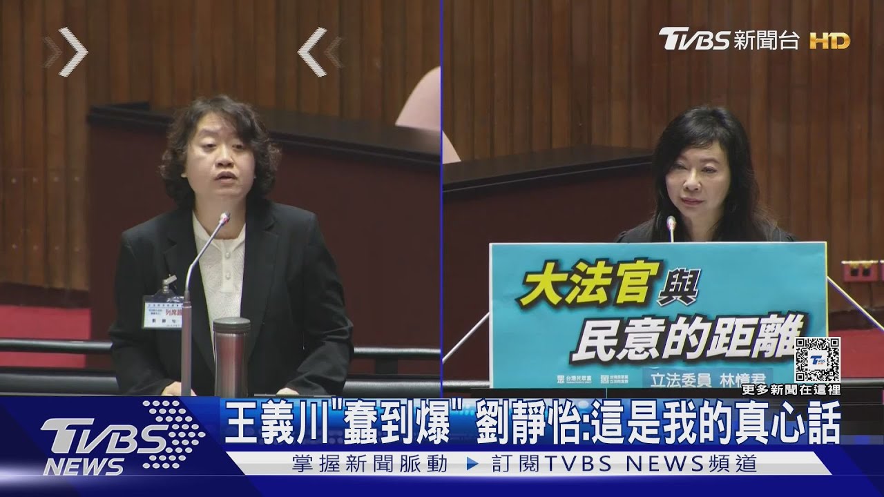 王義川「蠢到爆」 劉靜怡:對,這是我的真心話