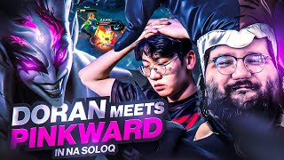 T1 DORAN learned DONT DIVE PINKWARD... *AP SHACO*