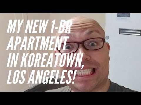 My New 1-Bedroom Apartment in Koreatown, Los Angeles, BEFORE! #withcaptions @paulidin