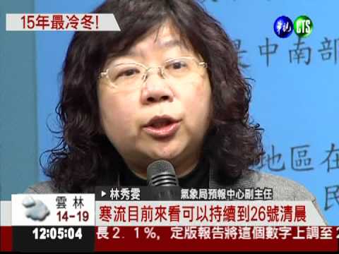 寒流強襲今明最冷 沿海下探8℃