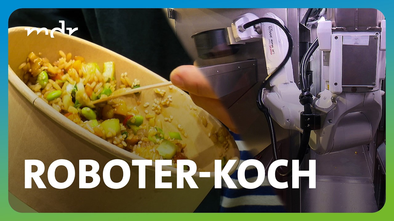 Neues Restaurant: In Leipzig kocht ein Roboter | MDR um 4 | MDR