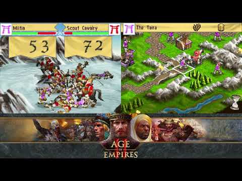 Age of Empires DS Part #6 - Minamoto Yoshitsune #2 - Taira Conquest (3 Stars)