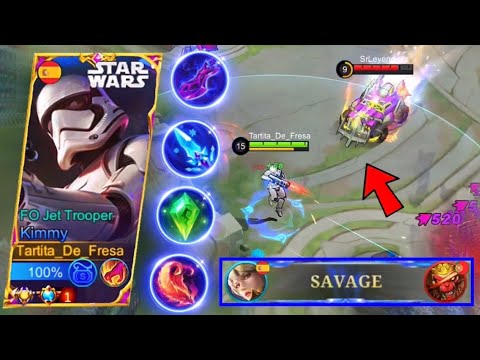 NEW KIMMY BRUTAL 1 HIT DELETE BUILD 100% DAMAGE! | MUST TRY THIS BEST BUILD KIMMY | MLBB