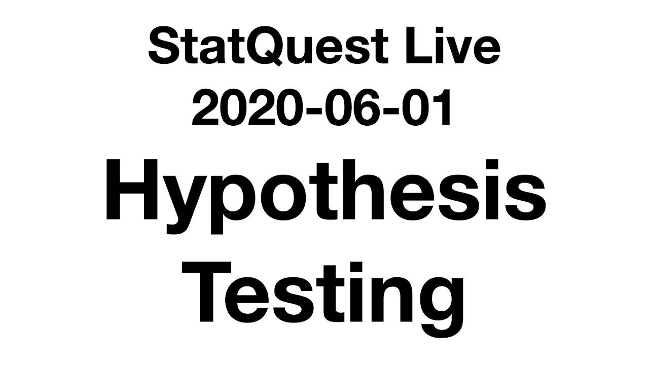 Hypothesis Testing: Understanding the Basics