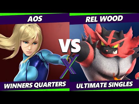 S@X 458 Winners Quarters - AoS (ZSS) Vs. Rel Wood (Incineroar) Smash Ultimate - SSBU