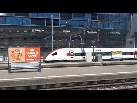 Abfahrt des IC5 nach Lausanne am Zürich HB