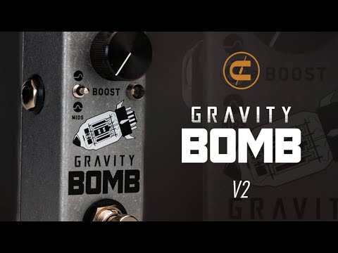 Coppersound Pedals GRAVITY BOMB V2 CLEAN BOOST & MIDS ENHANCER image 2