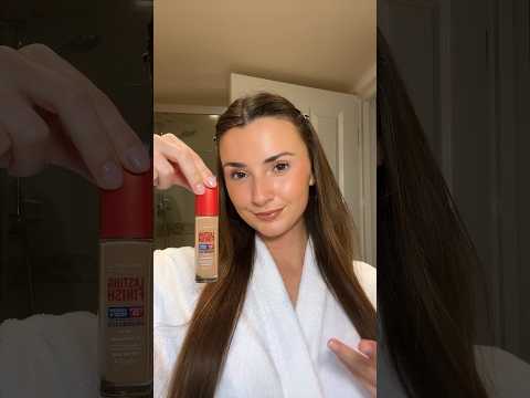 Obsessing over the Rimmel London 35 hour lasting foundation ✨❤️ #makeup #grwm #makeuptutorial