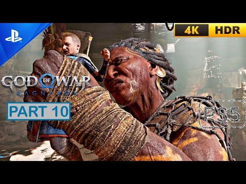 God Of War Ragnarok PS5 - Gameplay Walkthrough (60FPS 4K HDR) Part 10 No Commentary