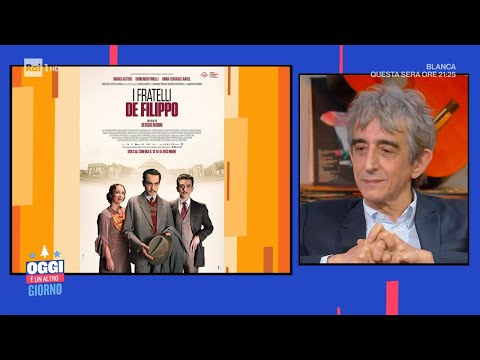 Sergio Rubini e la storia del film "I fratelli De Filippo" - Oggi è un altro giorno 13/12/2021