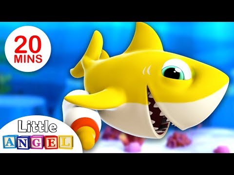 Baby Shark and Shark Family | Where are my Teeth? | Nursery Rhymes by Little Angel