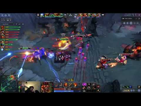 Gorgc and Ceb Watching Team Secret vs Gladiators