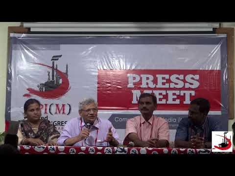 Press Conference by Comrade Sitaram on 19th April, 2nd Day of the Party Congress