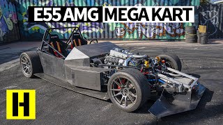 Mercedes E55 AMG Track Kart!? 700hp Twin Turbo Home-Built Race Machine