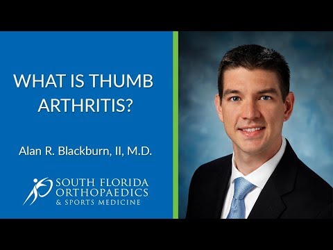 What Is Basilar Thumb Arthritis?