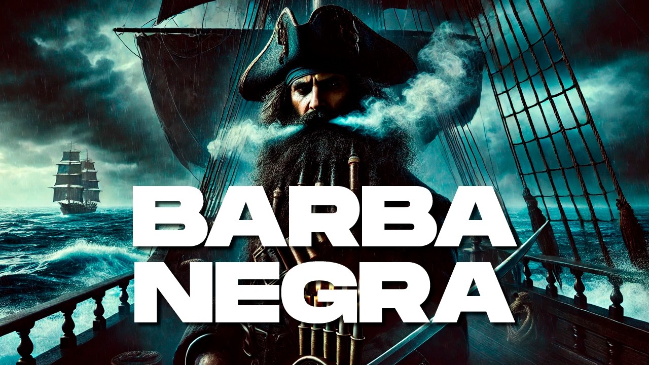 A Verdadeira História de Edward Teach - O Temível Barba Negra!