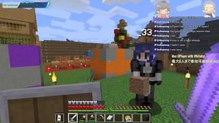 新施設建築のため整地、エンダーマントラップへの食料配達など【Minecraft :Java 1.15.1】