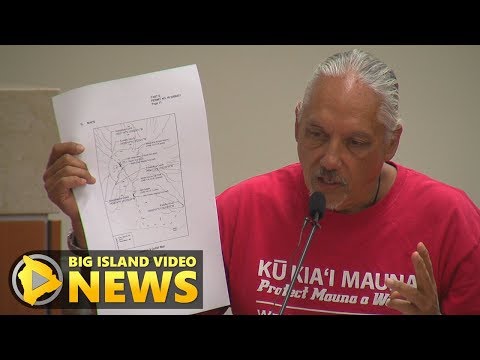 Kalani Flores Testifies Against TMT NPDES Permit (June 25, 2019)