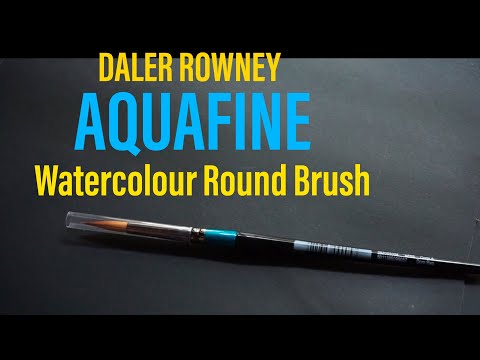 Review: Daler Rowney Aquafine Watercolour  Brush