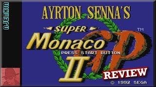 AYRTON SENNA'S SUPER MONACO GP II - on the SEGA Genesis / Mega Drive - with Commentary !!