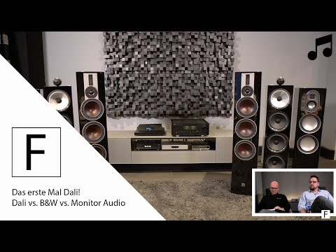 Das erste Mal Dali im Test! - Dali Rubicon 8 vs. Monitor Audio Gold 200 vs. B&W 702 S2!
