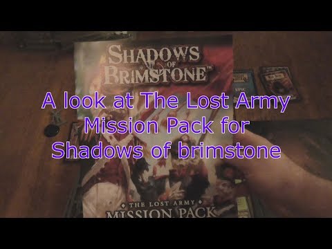 A look at the Lost Army Mission Pack for shadows of brimstone 