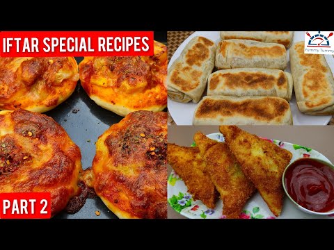 Iftar Special Recipes | Beef Roti Sri Lanka | Egg Rolls | Chicken Mini Pizza Recipe