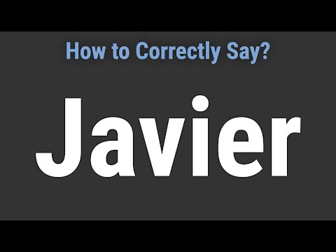 How to Pronounce Name Javier (Correctly!)
