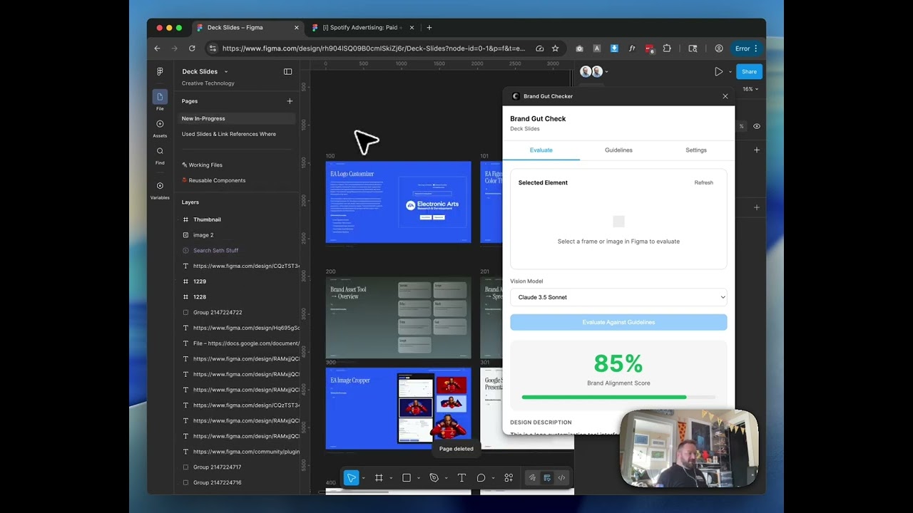 Video thumbnail for Brand Gut Checker: AI-Powered Design Review in Figma