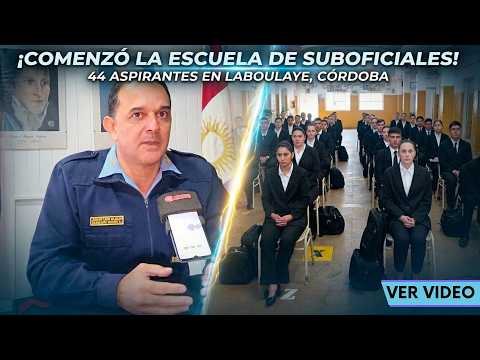 🇦🇷 LABOULAYE YA TIENE SU ESCUELA DE POLICÍAS: 44 jóvenes comenzaron su sueño