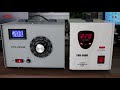 Testing Automatic Voltage Stabilizer 140V To 270V AC