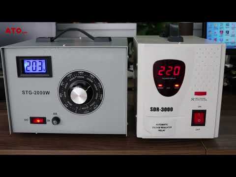 Testing Automatic Voltage Stabilizer (140V to 270V AC)